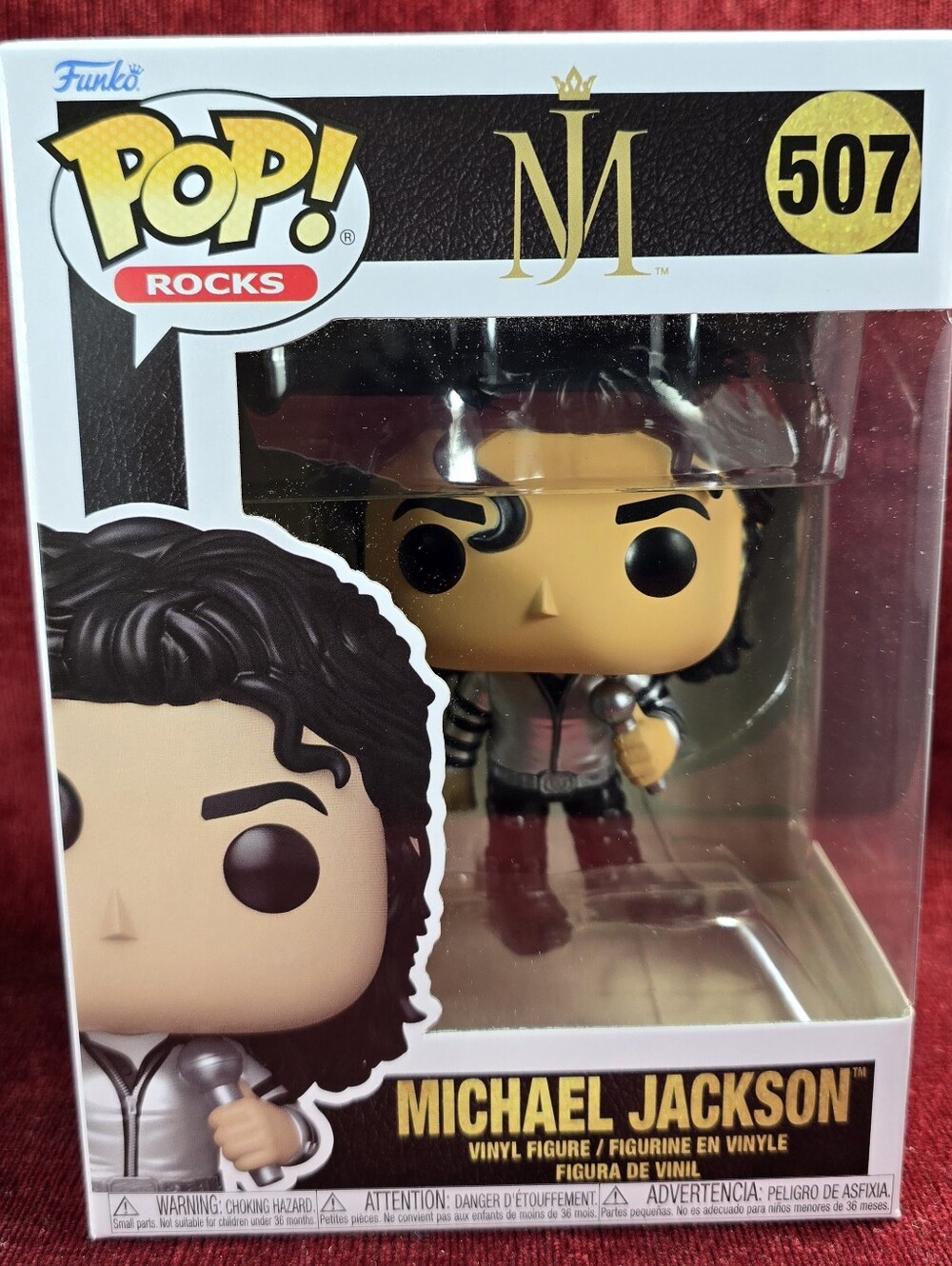 Funko Pop! Rocks: Michael Jackson # 507 (Nib) With Pop Protector - Picture 2 of 7
